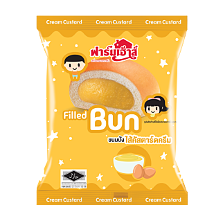 ขนมปังไส้คัสตาร์ดครีม 50 กรัม