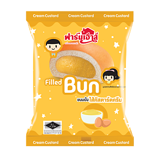 ขนมปังไส้คัสตาร์ดครีม
