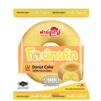 โดนัทเค้กไส้คัสตาร์ดวานิลลา