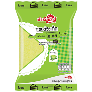 แซนด์วิชเค้ก เค้กกลิ่นใบเตย