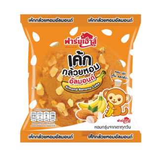 เค้กกล้วยหอมอัลมอนด์