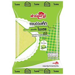 แซนด์วิชเค้กกลิ่นใบเตย 40 กรัม